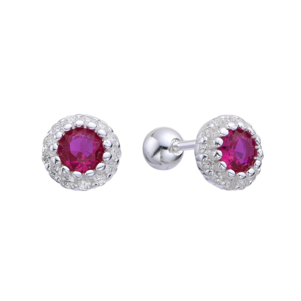 Aretes Redondos Punto de Luz