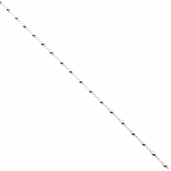 Cadena Forzatina con Bolitas Lisas