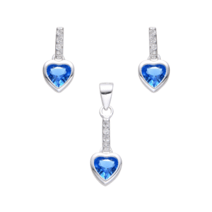 Juego de Circonias Corazón