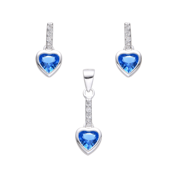 Juego de Circonias Corazón