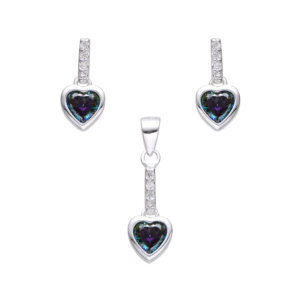 Juego de Circonias Corazón