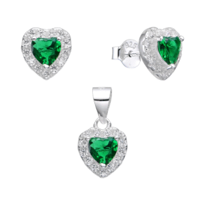 Juego de Circonias Corazón