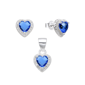 Juego de Circonias Corazón