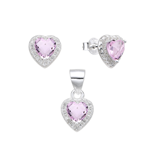 Juego de Circonias Corazón