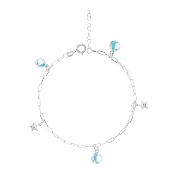 Pulsera de Estrellas y Puntos de Luz