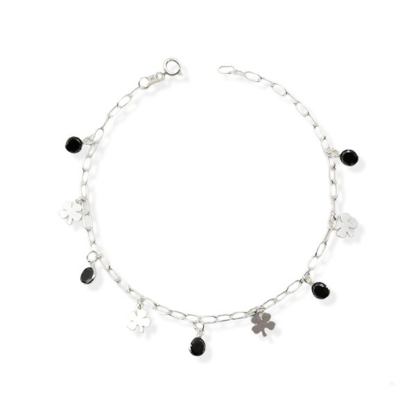 Pulsera de Tréboles y Puntos de Luz