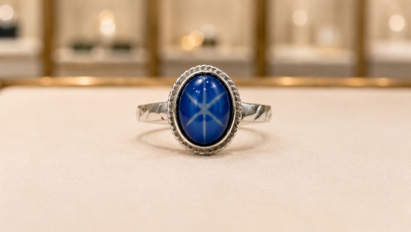 Anillo Piedra Azul