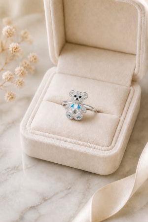 Anillo de Oso con Circonias