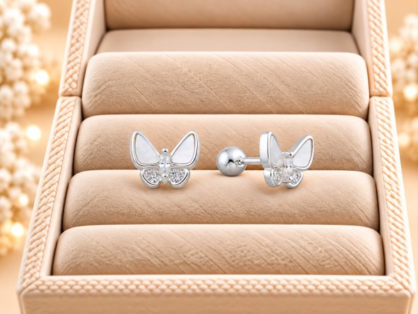 Aretes De Mariposa