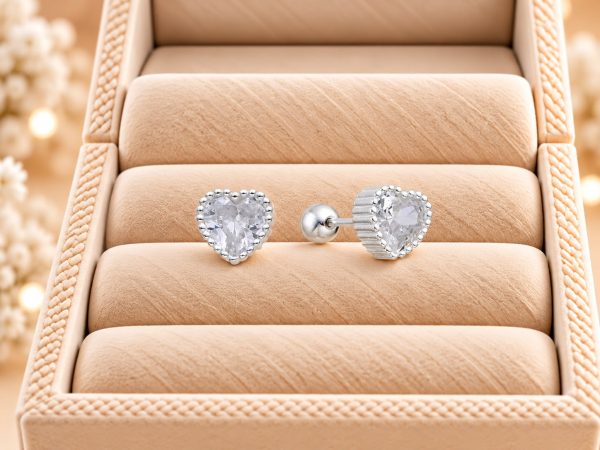 Aretes De Corazón