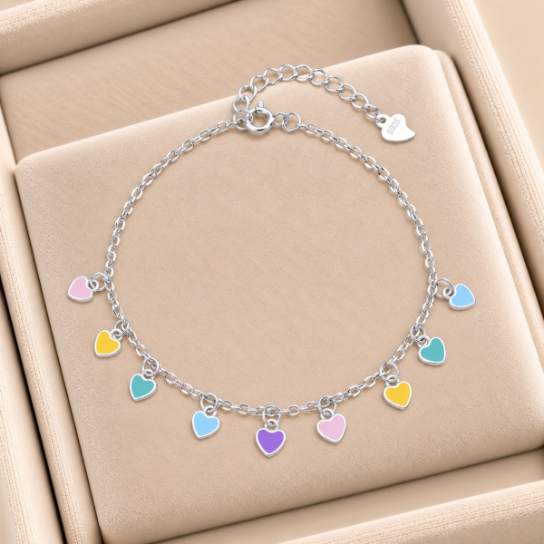 Pulsera De Corazones